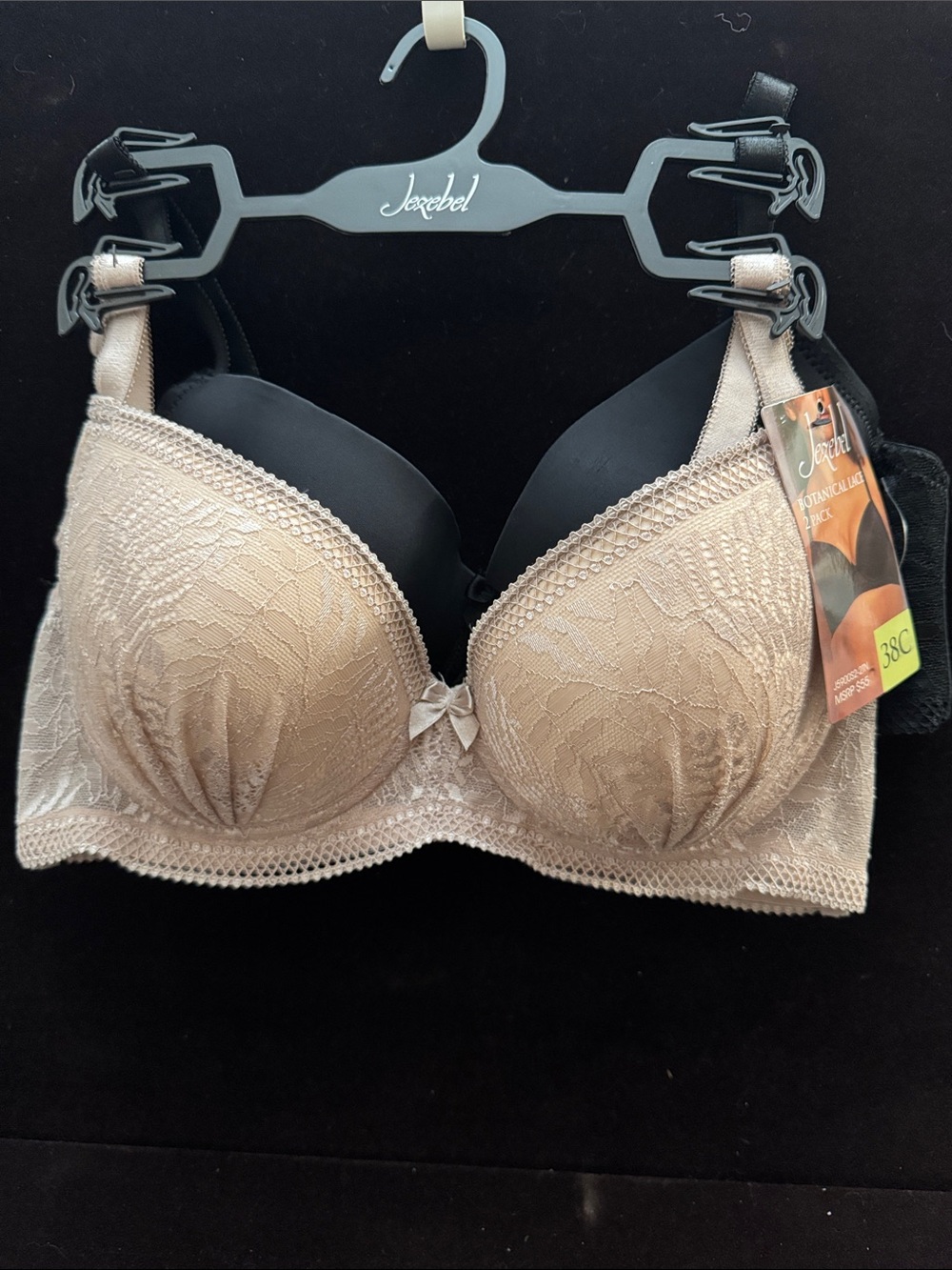 Jezebel Lace Underwire Bra - Nude